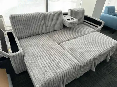 Sectional Sofa Bed Hot Deal - Free Delivery in 2-3  Days , View more