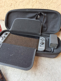 Nintendo switch oled + case not including dock