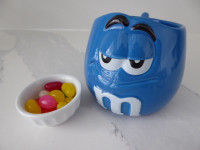 Vintage Blue m&m’s Ceramic Mug
