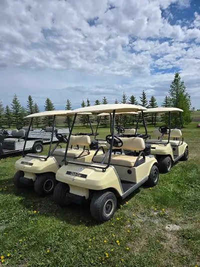 GAS GOLF CARTS THAT WON'T BREAK THE BANK! 4x available! $4400 ea. Bring a friend to buy one and I'll...