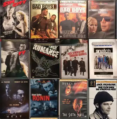 All discs and boxes are in LIKE NEW" conditions. No scratches or fingerprints. Price to be negotiate...