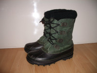 SOREL- 8 US fem/ 7 men bottes -winter boots d'hiver fait Canada