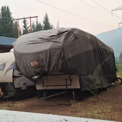 ADCO Designer Series -Gray-Fifth Wheel RV cover. Model #52254-28-31foot. (However, we have a fifth w...