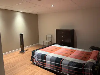 A clean, and fully furnished private room is available for rent in a peaceful and well-maintained ho...