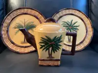 Palm tree set 