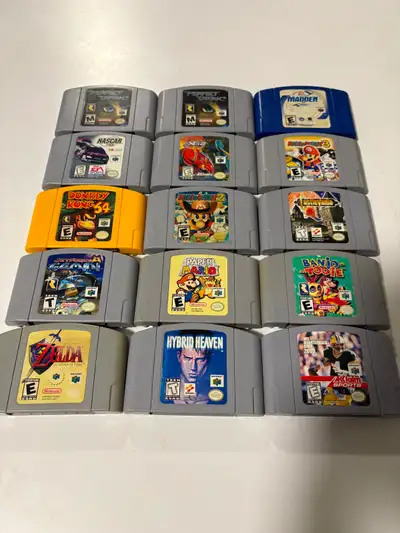 N64 games for sale or trade. All games have been tested and working. Check out my other ads. -------...