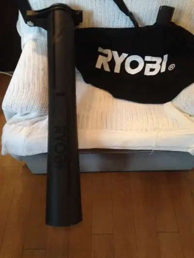 Tube et sac à feuilles avec courroie pour souffleur Ryobi, View more