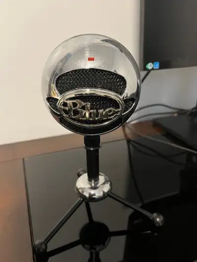 Blue microphone in great condition for sale for $50, View more