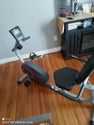 Exercise stationary bike., View more