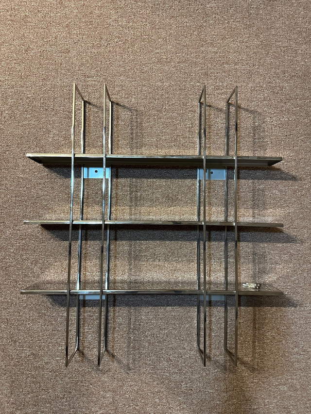 CB2 stainless steel square slim wall display shelf | Home Décor & Accents |  City of Toronto | Kijiji