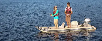 About the Sea Eagle 437ps Paddleski™ Inflatable Boat FALL SALE! Save $500.00 NEW BOAT. IN BOX. SOLD...