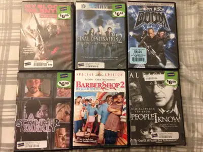 6 Bargain Bin DVDs, View more