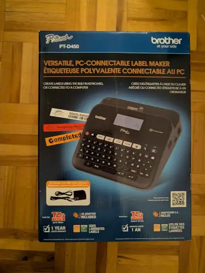 Brother PT-D450 Étiqueteuse / Label Maker, View more