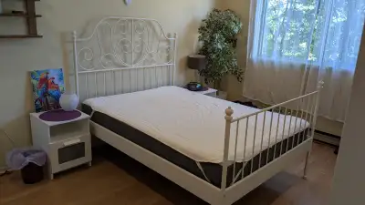 lit double + matelas, View more