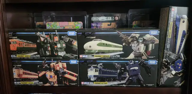 Transformers Masterpiece  MPG-06S + full trainbot set in Toys & Games in Saskatoon - Image 3