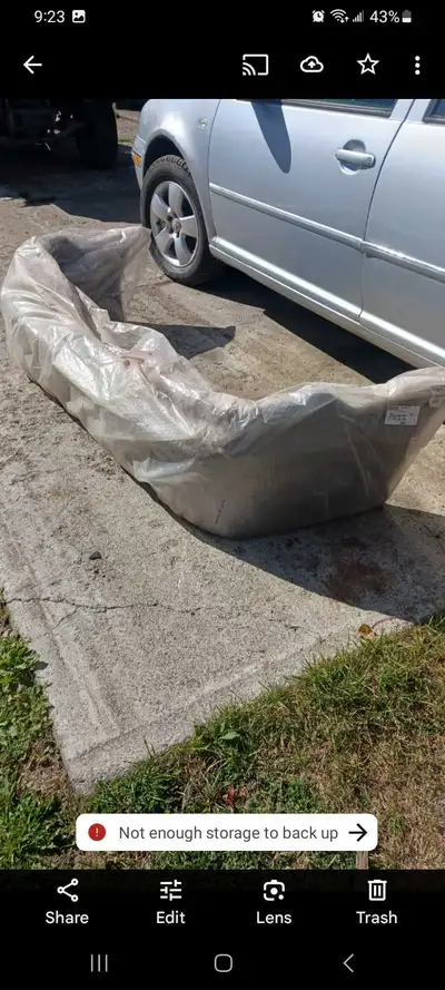 2005 Honda Civic Back Bumper. New.