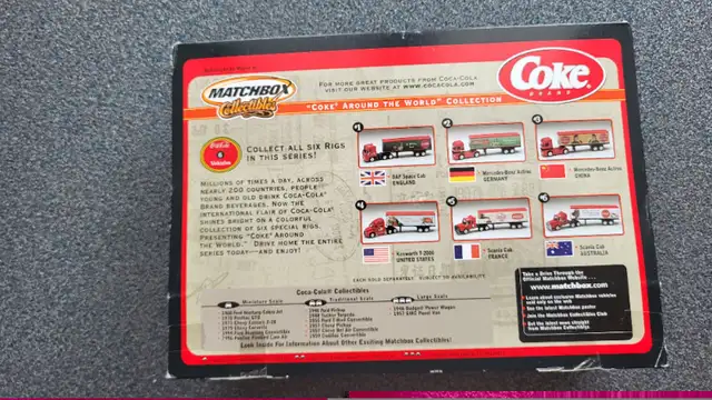 Matchbox Semi-remorque Coca-Cola Collector Semi-trailer in Arts & Collectibles in Lévis - Image 8
