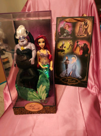 Disney limited edition. Ariel and Ursula. 
