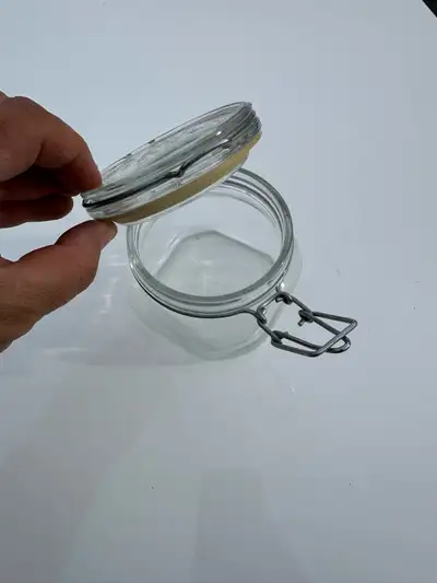 Rocco Fido 17.5 oz glass storage jars (8), View more