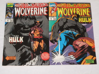 Marvel Comics Presents#'s 54 to 61 Wolverine vs Hulk! comic book