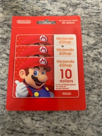 Nintendo eShop gift card 