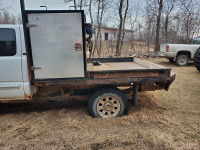 9 foot truck deck with tool box's and tank