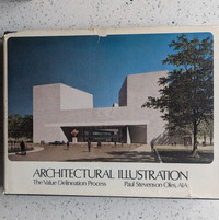 Architectural Illustration Vintage Architecture Book