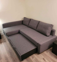 IKEA Friheten sofa bed pull out couch sectional 