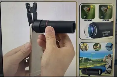 Brand New in Box! This new 3000x25 Monocular Telescope, with high zoom detail, is perfect for outdoo...