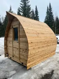 Outdoor Cedar Sauna