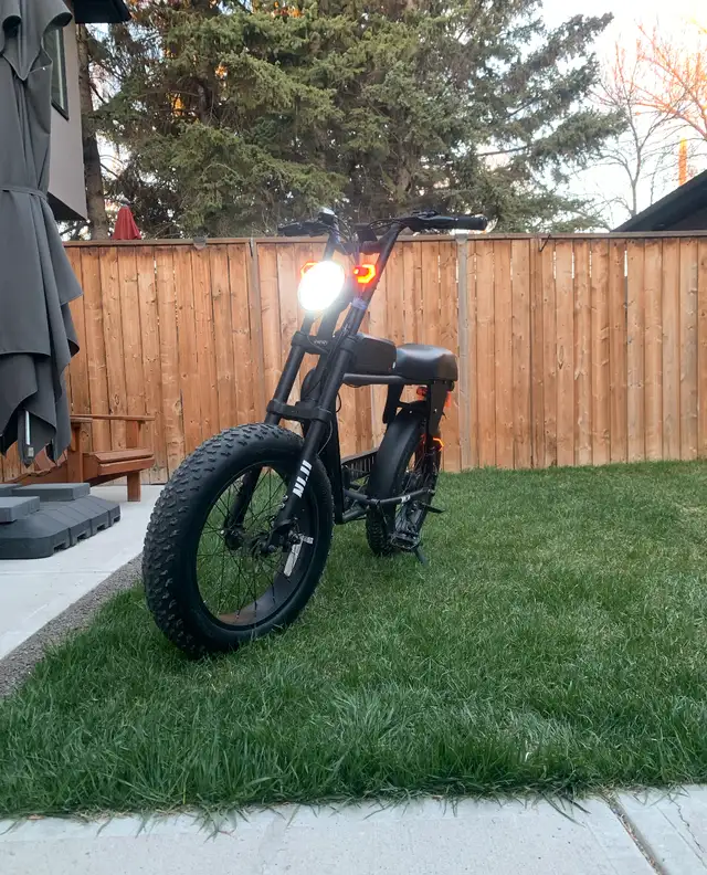 Moped Style E Bike62863274461442121