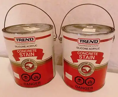 Specialty colour stain for concrete, View more