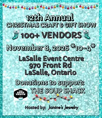 12th Annual CHRISTMAS CRAFT & GIFT SHOW, View more