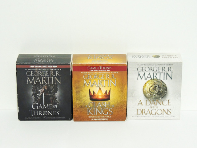 A Song of Ice & Fire Audiobooks (Game of Thrones) in Fiction in Oshawa / Durham Region