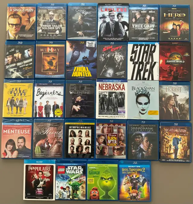 BLU-RAY - FANTASTIQUE-SC. FICTION-DRAME-JEUNESSE *De 3$ @ 25$* in CDs, DVDs & Blu-ray in City of Montréal - Image 2