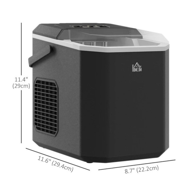 Portable Ice Maker, Self Cleaning Ice Machine with 9 Ice Cubes R in Kitchen & Dining Wares in Markham / York Region - Image 2