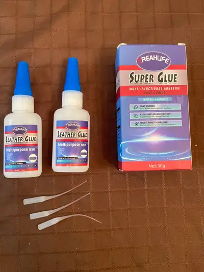 Super Glue For Leather & wood Glue & Super glue Accelerator, View more