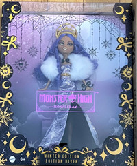 Monster High Howliday Edition Clawdeen Wolf Doll NIB