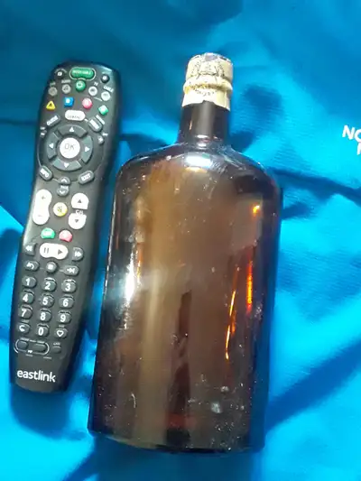 Antique Hudson Bay Whiskey Bottle, View more