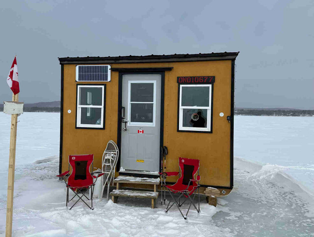 Ice hut /hunt camp/ Tiny House in Fishing, Camping & Outdoors in North Bay