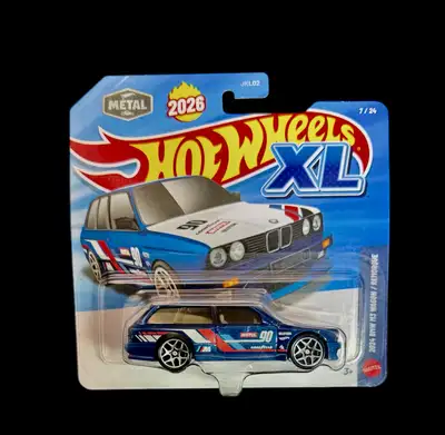 Hotwheels XL New for 2026 large size see photos 2024. BMW M3 wagon. 7/24 in series The photographs d...