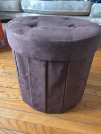 Storage Ottoman's - Round and Foldable Various Colours