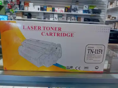 I'm selling a new Brother TN-115Y yellow toner cartridge, perfect for your Brother laser printer to...