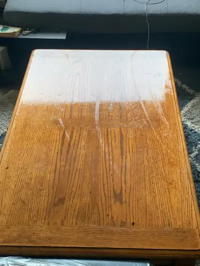 heavy oak hideaway coffee table, View more