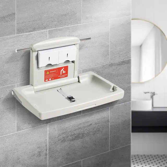Wall-Mounted Baby Changing Station, Horizontal in Bathing & Changing in Ottawa - Image 3