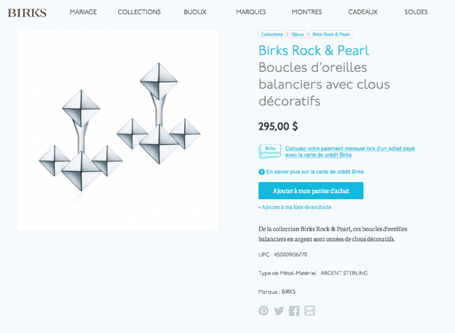 Ensemble BIRKS Boucle d’oreilles et bracelet Rock and Pearl in Jewellery & Watches in Longueuil / South Shore - Image 6