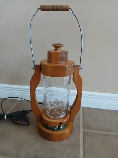 rustic handcrafted wooden lantern, View more