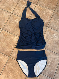 Navy Swimsuit - New!  XL 