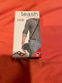 Leash camera strap