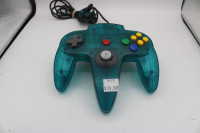 Nintendo 64 N64 NUS-005 CLEAR BLUE CONTROLLER (#3170)
